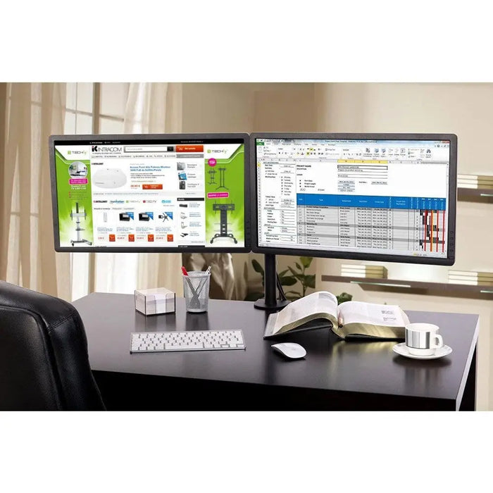 Techly ICA LCD 382 D стойка за монитор / стойка 68,6 см