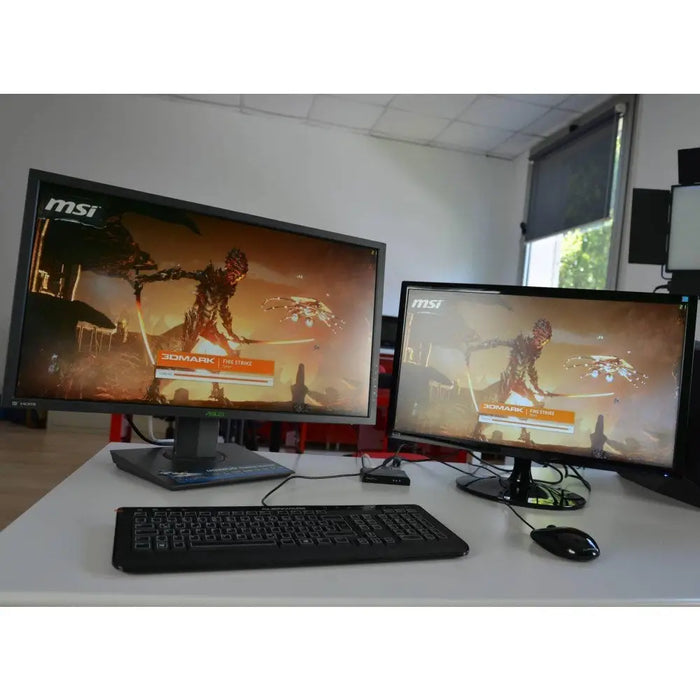Techly IDATA HDMI2 4K2 видео сплитер HDMI 2x HDMI