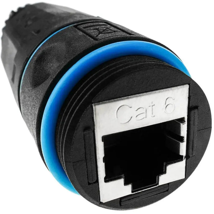 Techly IWP-MD C6-IP68T кабел за смяна на пола RJ-45 черен