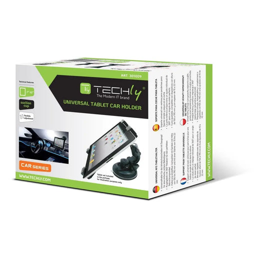Techly Universal Car Sucker Stand for Tablet 7-10.1’’