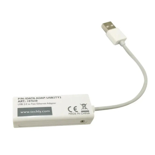 Techly USB2.0 към Fast Ethernet 10/100 Mbps конвертор