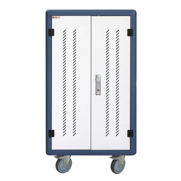 Techly Ventilated Charging Station Trolley 30 Notebook or