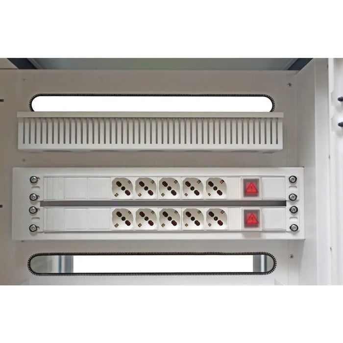 Techly Ventilated Charging Station Trolley 30 Notebook or