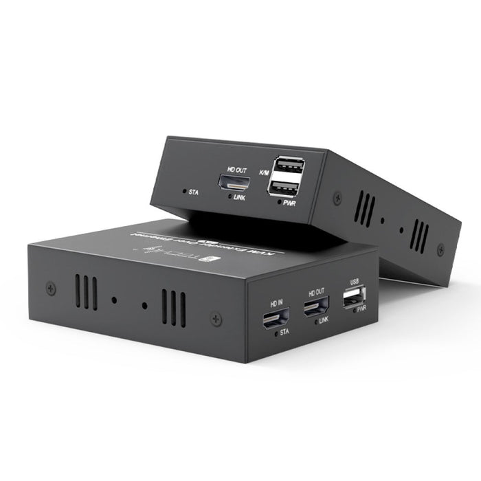 Techly IDATA HDMI-KVM4 KVM удължител, предавател и приемник