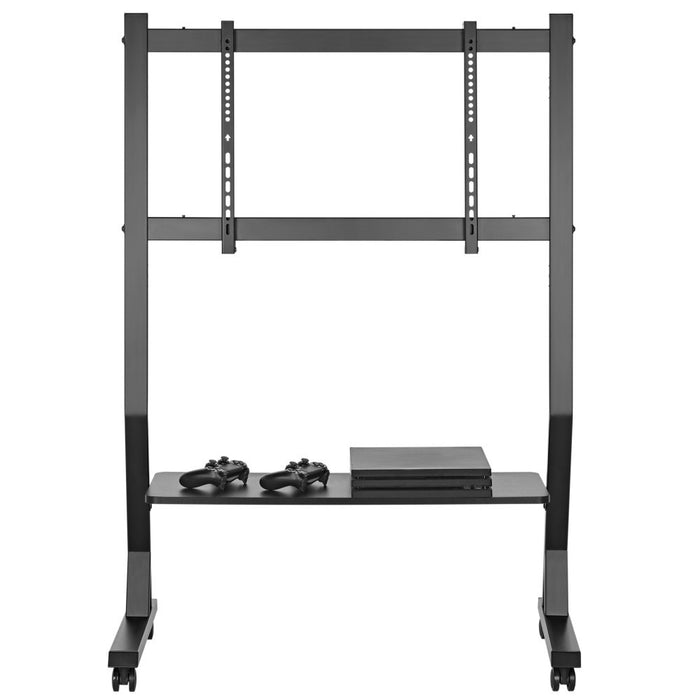 Подова стойка Techly с рафт за 45-90" LCD/LED/плазмен телевизор