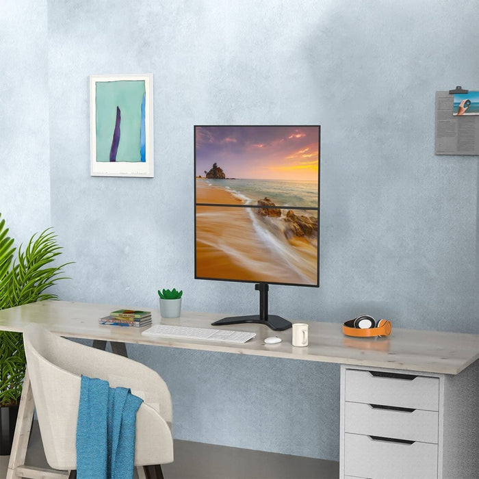 Techly ICA-LCD 2520V стойка за монитор / стойка 68,6 cm (27") Desk Black