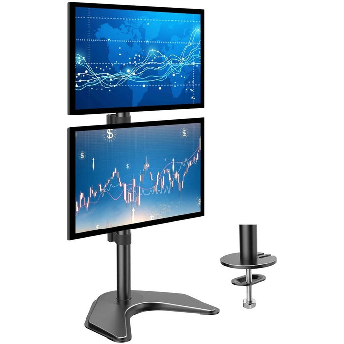 Techly ICA-LCD 2520V стойка за монитор / стойка 68,6 cm (27") Desk Black