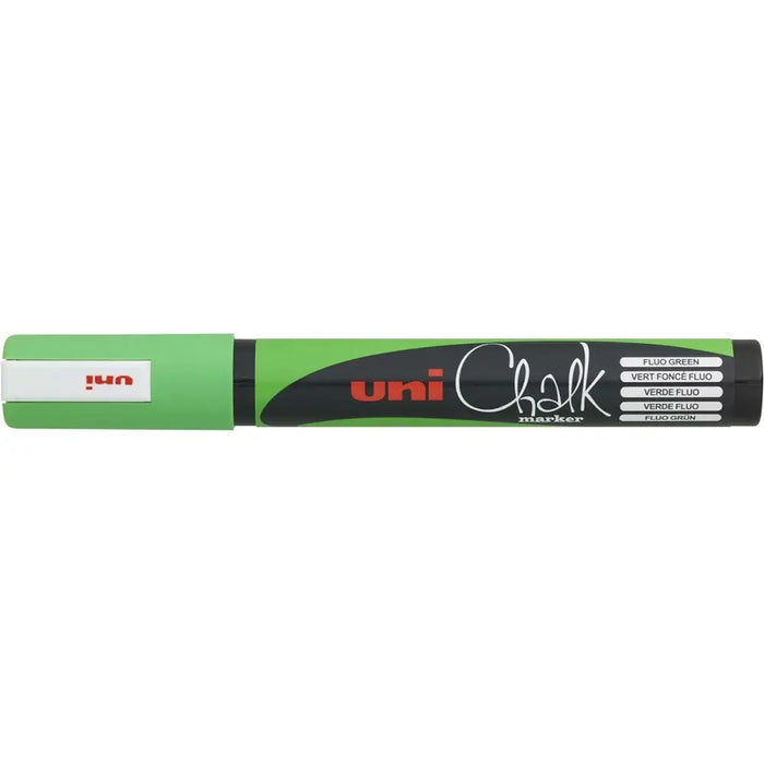 Течни тебеширени маркери Uni-Ball PWE-5M Зелен (6 Части)