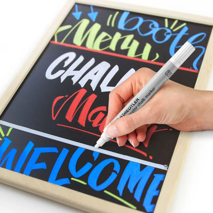 Течни тебеширени маркери Staedtler Lumocolor 344 4 Части