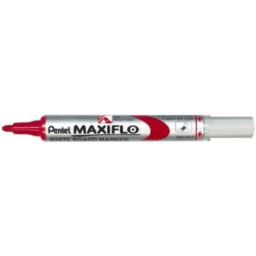 Течни тебеширени маркери Pentel Maxiflo MWL-5S Червен (12