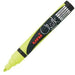 Течни тебеширени маркери Uni-Ball PWE-5M Жълт (6 Части)