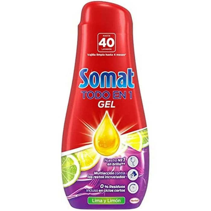 течния препарат за миене на съдове Somat Лимон 720 ml