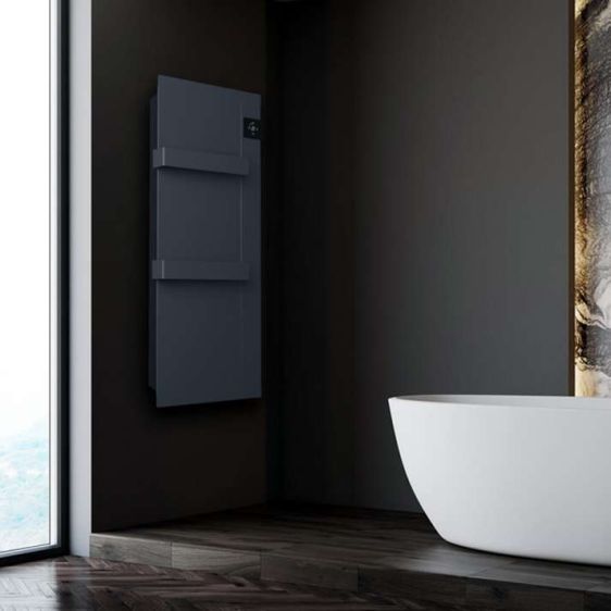 Електрически отоплител за баня TEDAN Onsen Anthracite 750W