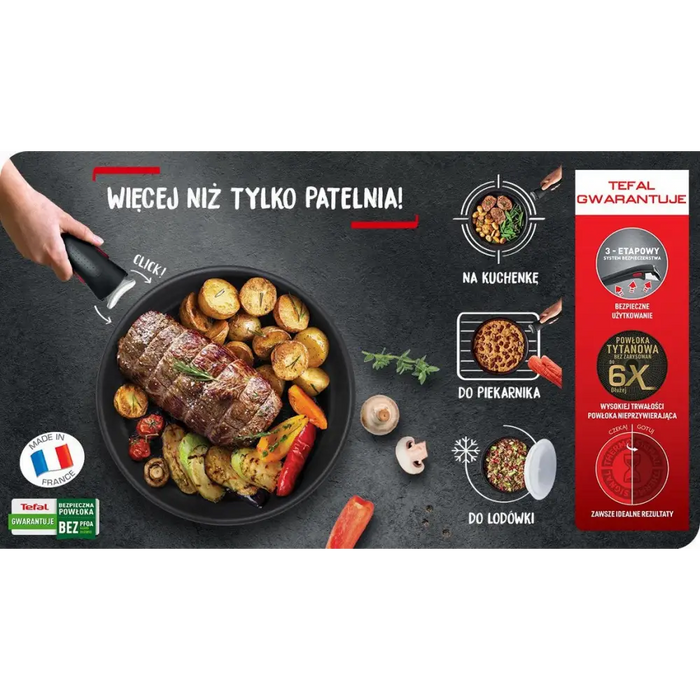 TEFAL Ingenio Unlimited 26 см уок тиган L7637732