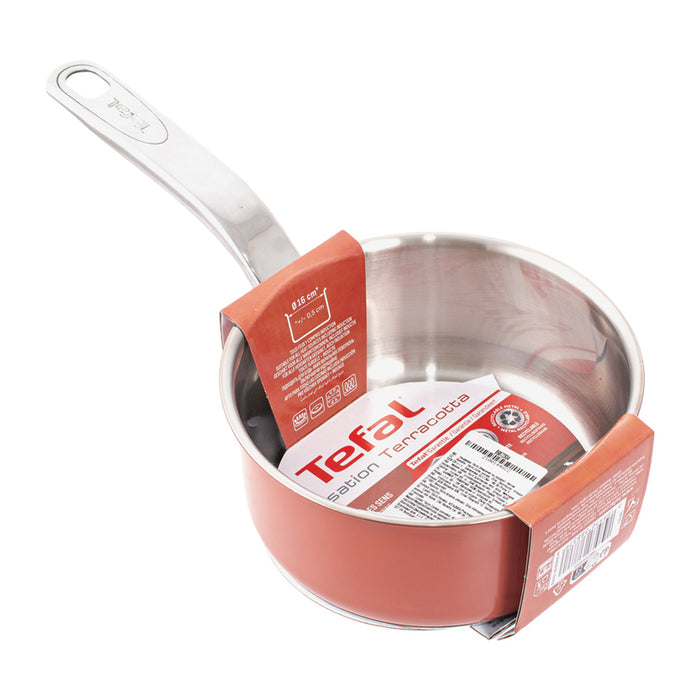 КАСЕРОЛА 16 CM SENSATION ORANGE TEFAL