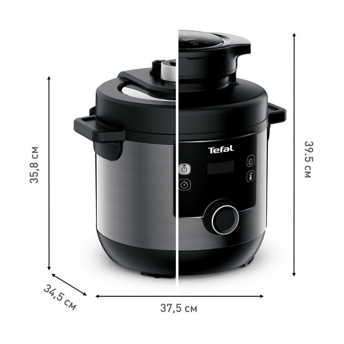 TEFAL МУЛТИКУКЪР, ПОД НАЛЯГАНЕ, TURBO CUISINE AND FRY
