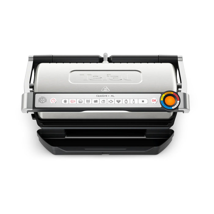 ГРИЛ OPTIGRILL+XL TEFAL GC728D10 OPTIGRILL+XL АВТОМАТИЧНИ ПРОГРАМИ, СИВ, КАПАК, 2000 W