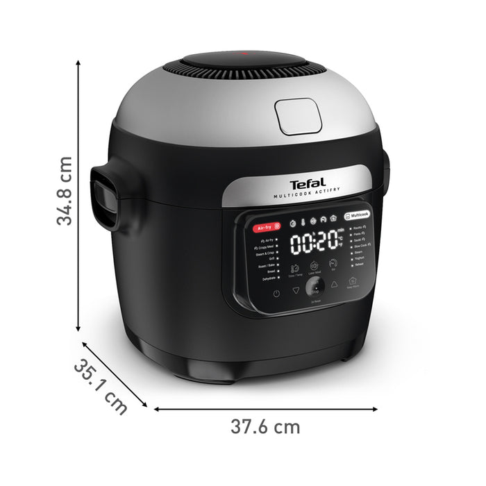 Мултикукър и уред за готвене с горещ въздух TEFAL MY741CF0 , ФУНКЦИЯ РАЗБЪРКВАНЕ, 6 ЛИ 6.00 L, ТАЙМЕР