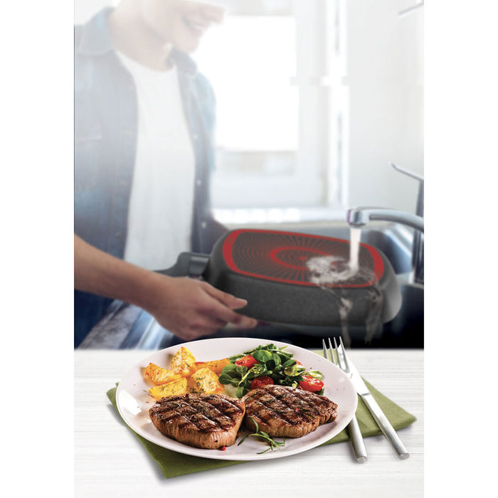 Frying pan, Tefal B5674053, Simply Clean Grill Frypan B 26X26
