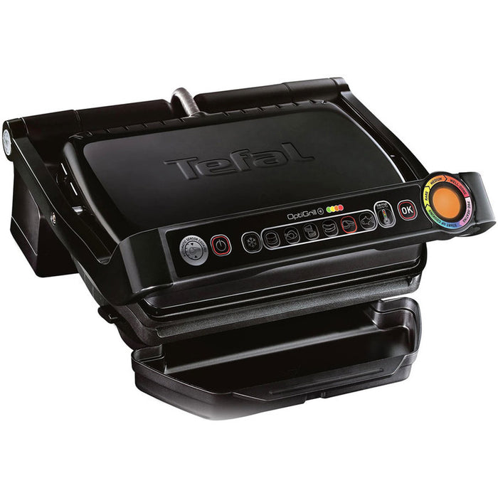 ГРИЛ TEFAL GC712834 OPTIGRILL+ BLK АВТОМАТИЧНИ ПРОГРАМИ, ЧЕРЕН, 2000 W