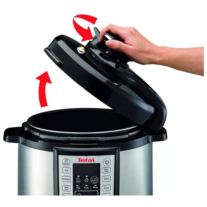 МУЛТИКУКЪР TEFAL CY505E30 СИВ, 6.00 L, ПОД НАЛЯГАНЕ