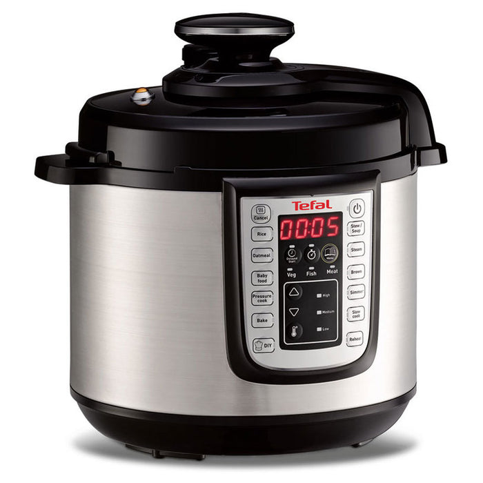 МУЛТИКУКЪР TEFAL CY505E30 СИВ, 6.00 L, ПОД НАЛЯГАНЕ