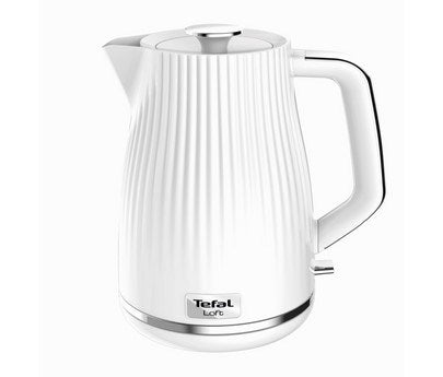Tefal KO250130 електрическа кана 1.7 л 2400 W бяла