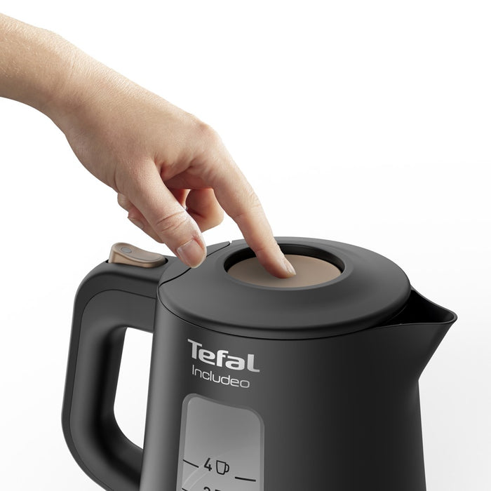 Електрическа кана Tefal Includeo KI5338 1 L 2400 W Черна
