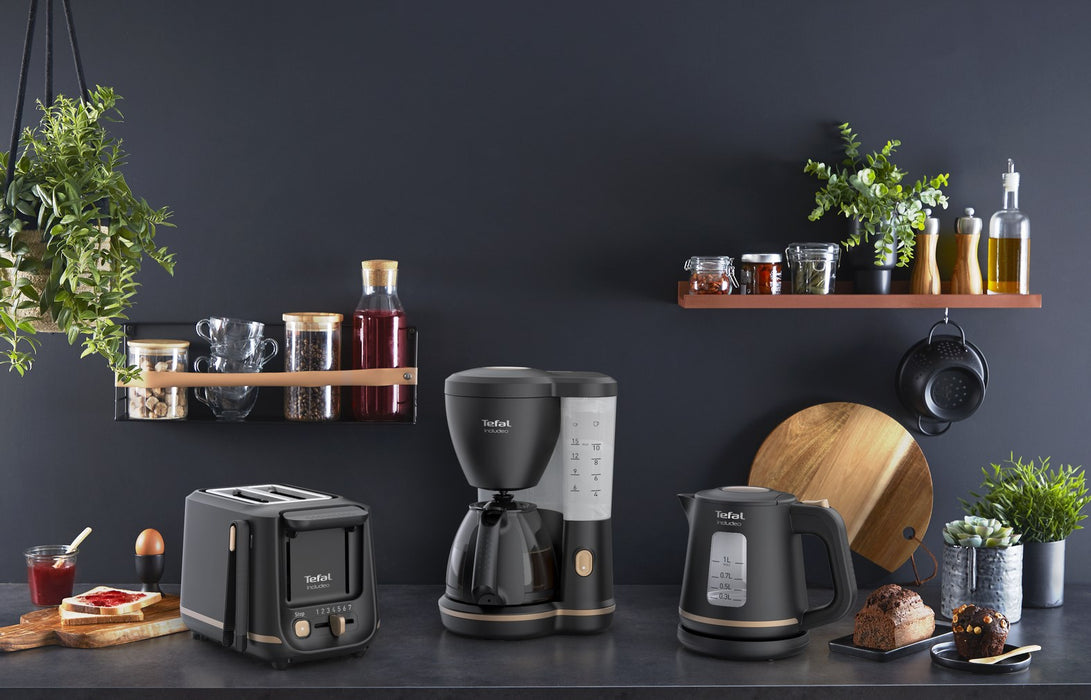 Електрическа кана Tefal Includeo KI5338 1 L 2400 W Черна