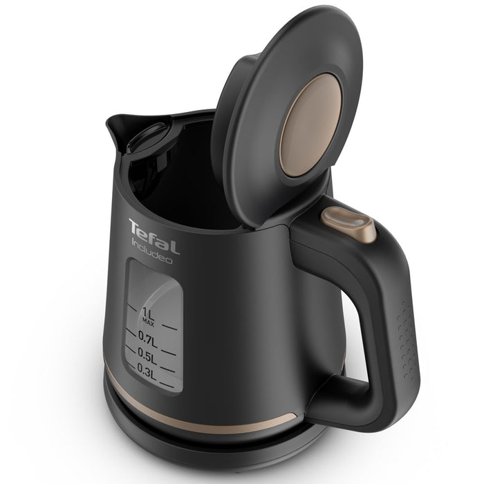 Електрическа кана Tefal Includeo KI5338 1 L 2400 W Черна