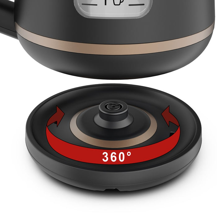 Електрическа кана Tefal Includeo KI5338 1 L 2400 W Черна