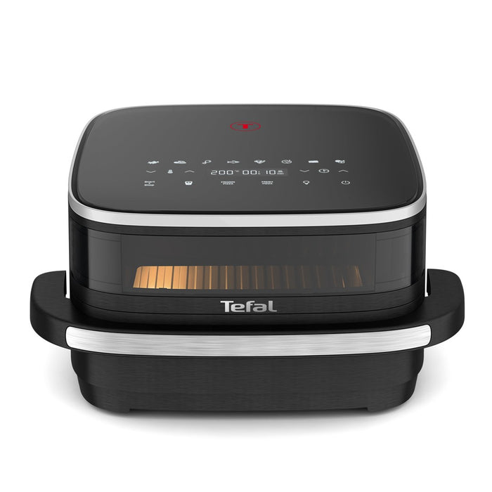 Фритюрник Tefal Easy Fry XL Surface FW4018E0, единичен, самостоятелен, 2200 W, фритюрник с горещ въздух, черен