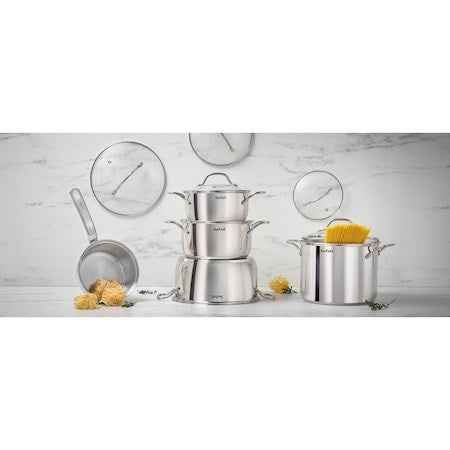 Комплект тигани/тенджери Tefal Intuition B864SA74, 10 броя