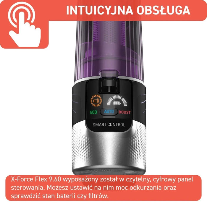 Безжична прахосмукачка TEFAL X-Force Flex 9.60, 100 AW, 45 мин