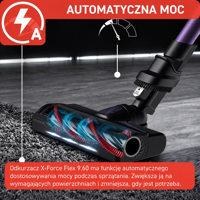 Безжична прахосмукачка TEFAL X-Force Flex 9.60, 100 AW, 45 мин
