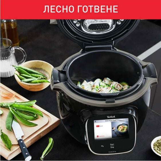 Мултикукър под налягане TEFAL Cook4me touch CY9128, Wifi