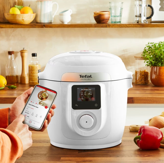 Мултикукър Tefal CY9621F2 EPC COOK4ME 10IN1 W/O GRID WHT