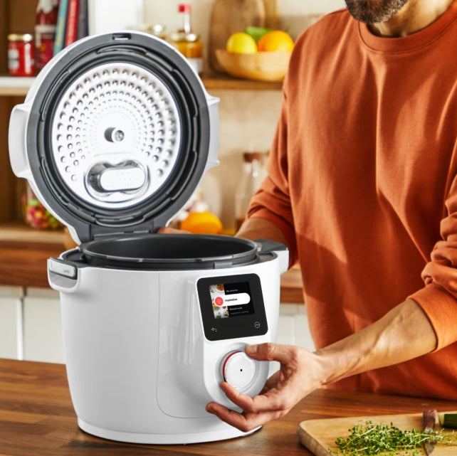 Мултикукър Tefal CY9621F2 EPC COOK4ME 10IN1 W/O GRID WHT