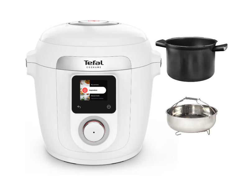 Мултикукър Tefal CY9621F2 EPC COOK4ME 10IN1 W/O GRID WHT