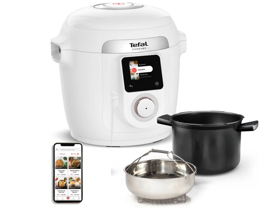 Мултикукър Tefal CY9621F2 EPC COOK4ME 10IN1 W/O GRID WHT