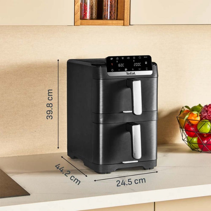 Уред за здравословно готвене Tefal EY7568E0 Crispy Stack