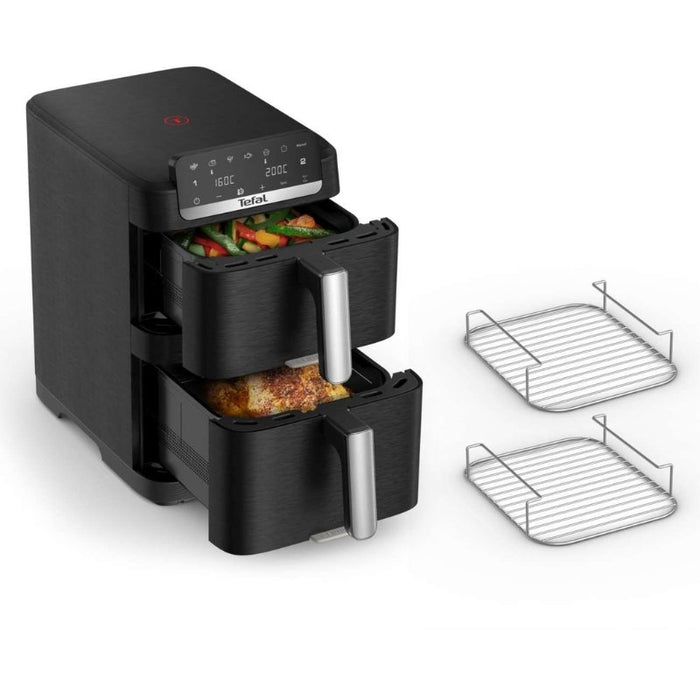 Уред за здравословно готвене Tefal EY7568E0 Crispy Stack