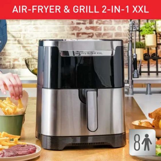 Уред за готвене с горещ въздух Easy fry & Grill XXL TEFAL EY801D15