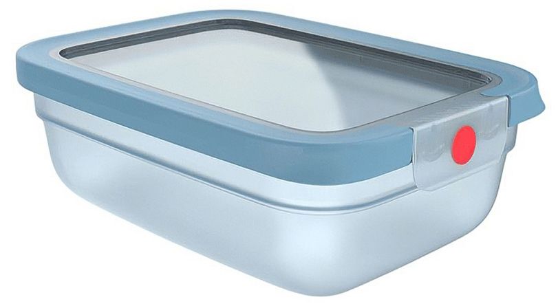 Кутия за храна Tefal - OneClick Re, 1.2 l, синя