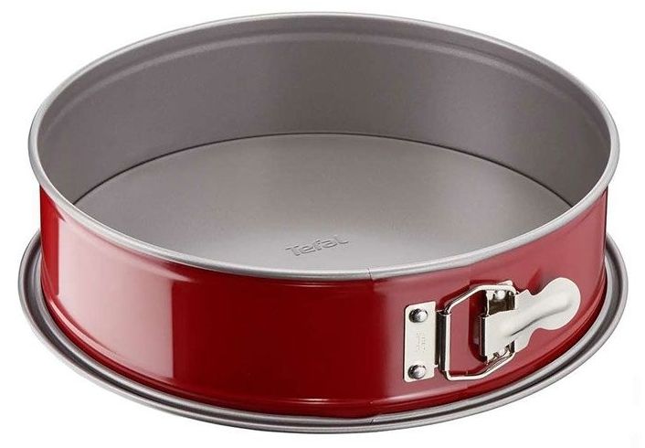 Разглобяема форма за печене Tefal - Spring27 Kser Std Delibake, 27 cm, червена