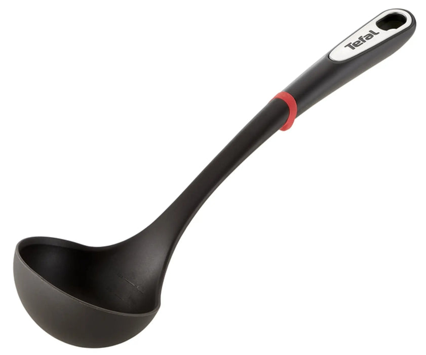 Tefal K2060114, Ingenio, Черпак, Кухненски инструмент, Термопластика, 40.4x10x3.4cm, До 220°C, Може да се мие в съдомиялна машина, черен