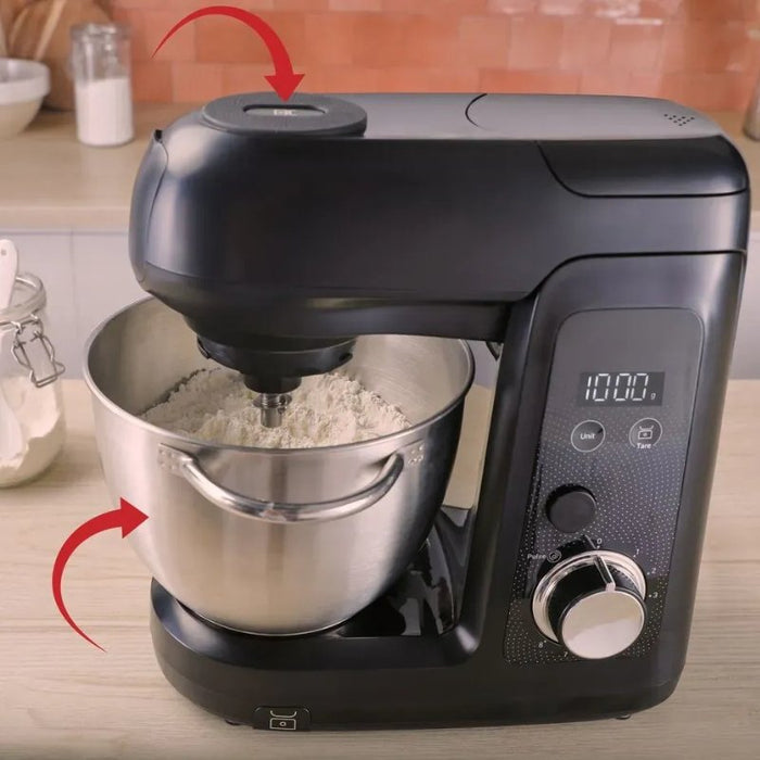 Планетарен миксер Tefal QB5458F0 , 1100 W, 4.6 L