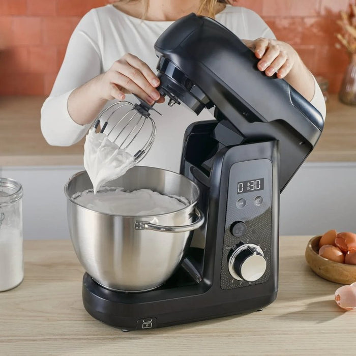 Планетарен миксер Tefal QB5458F0 , 1100 W, 4.6 L