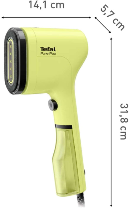 Уред за гладене с пара Tefal - Pure Pop, DT2025F0, 1300 W, 20 g/min, лайм