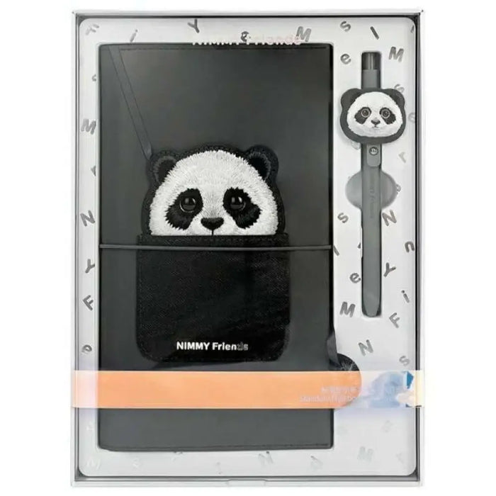 Тефтер 2 в 1 Nimmy Big Eyed Pet 2.0 Panda + комплект